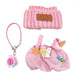 Clothes for Doll(NO Doll Included)  15/17cm Doll Clothes Set for Doll Outfit Accessories for Dolls(Pink)