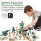 Divwa Army Men Toys For Boys 8-12, Military Soldier Army Base 160 Pcs Set Including Ww2 Khaki Green Plastic Army Men Figure And Accessories For Kid Boy Toddler Age 6-12 8-12