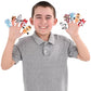 2' Zoo Animal Finger Puppets