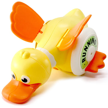 Sizobi Walking Duck Baby Toy, 18+ Months, Tummy Time Toy with Music, Yellow