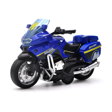 Cyysfivqz Toy Motorcycle Model - Pull Back Vehicles With Sounds And Lights, Motorcycle Toys For Kids 3-9, For Youngsters Who Are