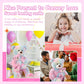 Tezituor Giant Teddy Bear Stuffed Animal 39In, Large Teddy Bear Mommy With Baby, Big Teddy Bear Stuffed Bear For Kids, Girlfriend On Mother'S Day, Valentine, Christmas, Baby Shower, Tie-Dye Pink