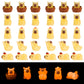 GGSTDDUP 30pcs Mini Resin Capybara Figurines  Luminous Tiny Capybara  Miniature Capybara Figures Glow in The Dark Capybara Birthday Decorations for Dollhouse Fairy Garden Aquarium (5 Styles)