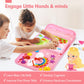 Hahaland Montessori Toys For Ages 2-4, Busy Board 1-4 Year Old Girl Birthday Gift 17 In 1 Preschool Learning Activities With 12 Life Skill, Number,Shape,Dressup,Animal,Figures,Baby Girl Easter Gifts