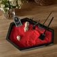 WSHWXY Mini Zen Garden Kit - Gothic Desk Decor, 7"x8.7"x1", Resin