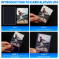800 Packs Card Sleeves Top Loads For Cards,3'' X 4'' Baseball Card Protectors,Trading Cards Sleeve Hard Plastic Fit For Baseball