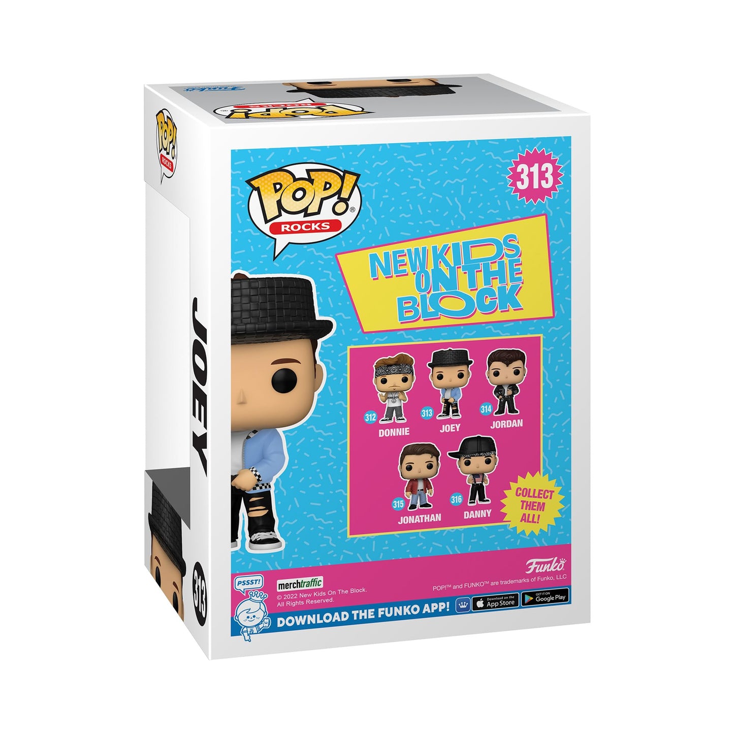 Funko Pop! Rocks: New Kids On The Block - Joey