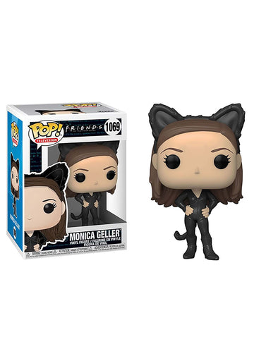 Funko POP TV Friends Monica as Catwoman Vinyl Figure, Standard Size, Multicolor, Model 35545