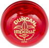 Duncan Toys Imperial Yo-Yo, Beginner Yo-Yo With String, Steel Axle And Plastic Body, Red