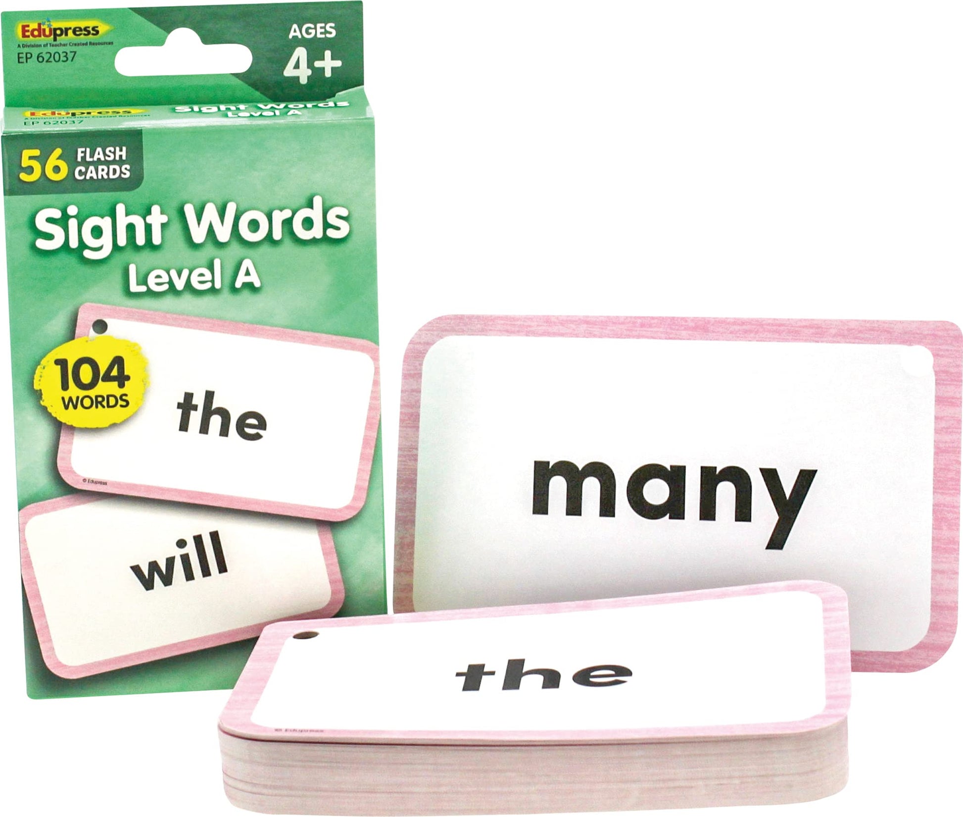BEGINNING WORDS LEVEL A FLASH CARDS