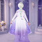 Tacobear 11Pcs Elsa Dress, Elsa Costume For Girls 3-10 With Detachable Sequin Cape/Wig/Crown/Wands, Princess Dress For Girls, Birthday Halloween Christmas Outfit For Kids 5T 6T