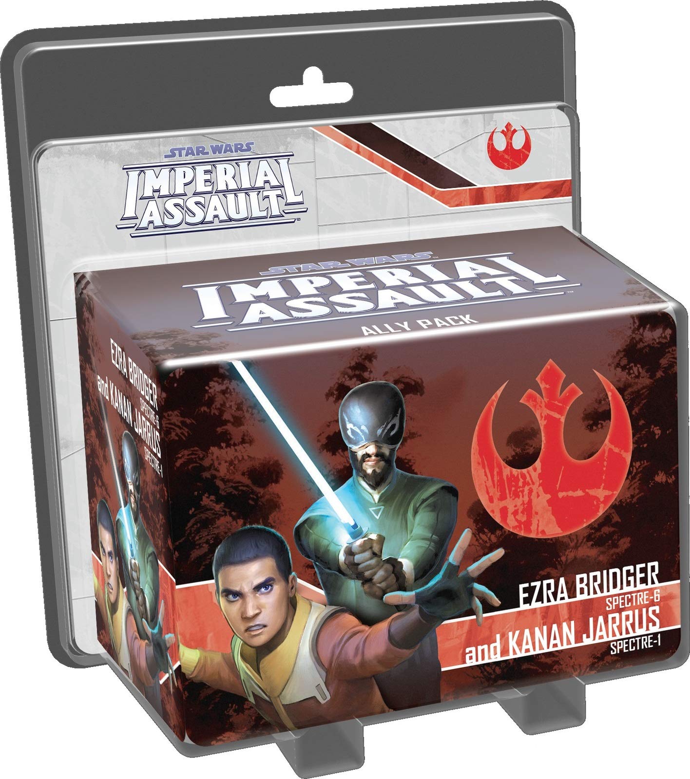 Star Wars Imperial Assault Board Game Ezra Bridger And Kanan Jarrus Ally Pack - Epic Sci-Fi Strategy Game For Kids And Adults, A