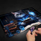 Malqiqi Playmat For Mtg, With Free Storage Bags,Game Mat 24 X 14 Inches, Tcg And Board Game Mat For Cards,Mousepad Desk Mats (Ca