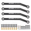 RCAWD RC Linkage for FMS EAZYRC ROC Hobby FCX24 1/24 Crawlers Upgrades Toe Link 48.5mm, Front Rear Tie Rod Parts for #C3028 Blac