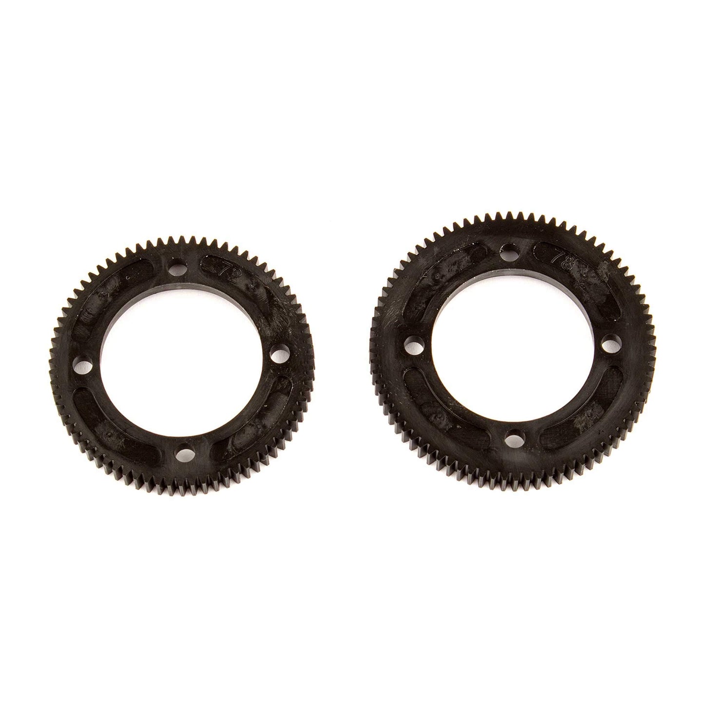 Team Associated RC10B74 Center Diff Spur Gears 72/78 Tooth ASC92149 Gears & Differentials