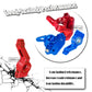 Aluminum Front Caster Block,Steering Blocks and Rear Stub Axle Carriers kit Upgrades Parts for 1/10 Slash 2WD/Stampede 2WD/Rustl