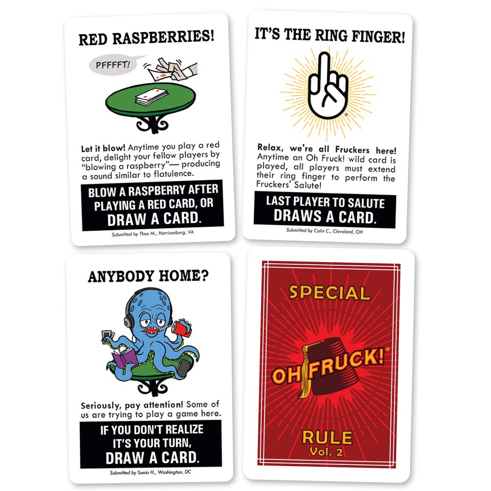 Oh Fruck! Expansion Pack, Special Rules Vol. 2