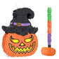 WERNNSAI Halloween Pumpkin Piata - Wicked Pumpkin Pinata Halloween Jack O Lantern decorations for Kids Trick or Treat Costume Pa