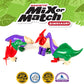 Magnetic Mix Or Match Dinosaurs Toy Play Set, 12 Pieces