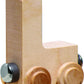 Nametrains Clear Finish Letter Car - Made In Usa (L)