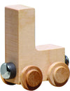 Nametrains Clear Finish Letter Car - Made In Usa (L)