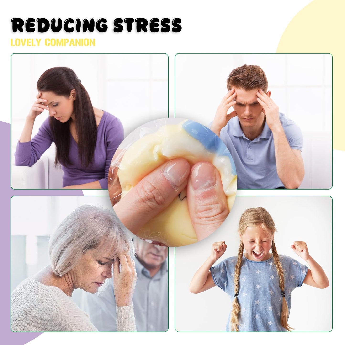 Taba Squishy Toys Valentines Cat Paw Cute Kawaii Squeeze Toys  Sticky Squishy Fidget Toys Silicone Squeeze Toy for Stress Relief Cute Soft Toys Best Valentines Gift for Anniversary (Star)