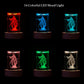 Supia Valorant 3D Crystal Figure - Agent Omen - Rgbw 16 Colorful Led Lighting Stand With Laser Engraved Crystal Figure. Valorant
