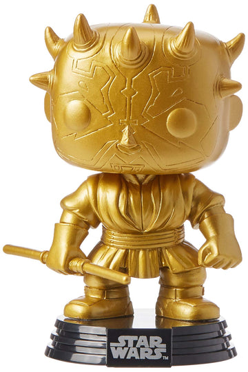 Funko limited availability POP Star Wars: Darth Maul (Gold Metallic)