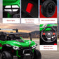 OTTARO 24V XXXL Ride on Cars 2 Seater  Electric Cars Vehicles for Big Kids  4WD Ride on UTV Truck w/Remote Control  25 Spacious Seat  2 Safety Belts  Bright Light  Music Player Bluetooth(Green)