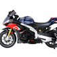 24V Kids Motorcycle, Electric Motorcycle For Kids With Long Battery Life, Aprilia Licensed Ride On Motorcycle Speed Up To 16Mph