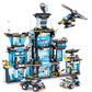 Mindbox City Police Station Building Set With Police Car & Helicopter,1430Pcs Building Block Toy Gift For Boys 8-12