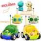 2 Pack Dinosaur Toys for Toddlers 2 3 4 5 6 Years Old - Remote Control Cars RC Cars with Music, Lights and Sound Effect, Birthda