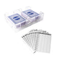 Gse Games & Sports Expert Canasta Cards Game Set, Includes 2 Decks Canasta Playing Cards With Point Values, A Revolving Card Tray, And 50 Canasta Score Sheets (Blue)