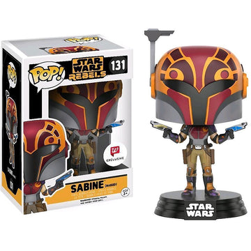 Funko Pop! Star Wars Rebels Sabine Wren Masked Exclusive #131