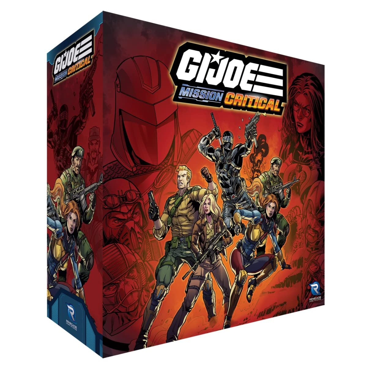 Renegade Games Studios G.I. Joe Mission Critical - Core Box, Cooperative Board Game, Role Playing Game, Ages 14+, 1-5 Players, 5