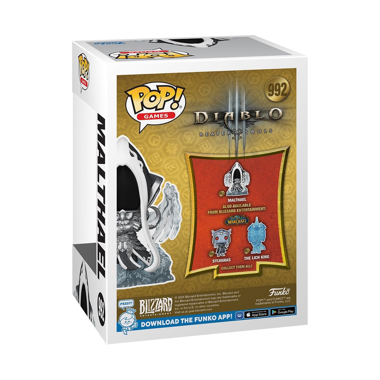 Funko Pop! Games: Diablo 3 - Maltheal - Collectable Vinyl Figure - Gift Idea - Official Merchandise - For Kids & Adults - Video Games Fans - Model Figure For Collectors And Display