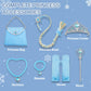 Davvew Princess Dresses For Girls Halloween Light Up Princess Costume For Little Girls Christmas Toddler Princess Dress Up Cloth
