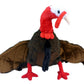 Adore Plush Company 22" Tom The Turkey Plush Wall Toy - Red Plastic Stuffed Animal Wall Mount