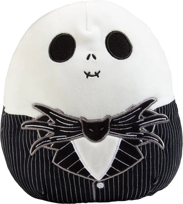 Squishmallows 12'' Jack And Sally - Nightmare Before Christmas Official Kellytoy Halloween - Cute And Soft Plush Stuffed Animals