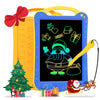 GUYUCOM LCD Kids Drawing Tablet - Colorful Doodle Board for Toddlers, 6W x 10H, Blue/Yellow Educational Travel Toy, Great Gift for Boys & Girls