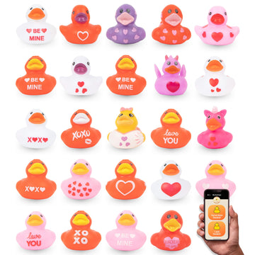 Jeep Ducks For Ducking Kit-76 Piece Kit Including Rubber Ducks, Duck Duck Jeep Bag, Jeep Ducking Cards & Rubber Bands Plus Offic