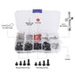 Aluminum Alloy RC Car Work Stand Repair Workstation with Screws Kit & 17mm Hex Wheel Wrench 360 Degree Rotation Lift/Lower for 1