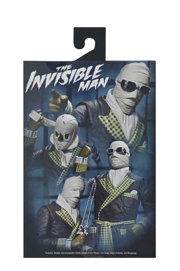 NECA - Universal Monsters - 7 Scale Action Figure - Ultimate Invisible Man Figure Kemp House