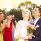 Shappy 100 Pcs Wedding Bubble Wands Bulk Mini Wedding Party Bubbles With Stickers For Bridal Shower Supplies Gifts (Wedding)