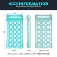 Inflatable Pool Floats Raft, Inflatable Pool Float With Headrest For Adults - Cooling Pool Floats Lounger Floats Raft Floating C
