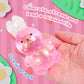 Easter Basket Stuffers,Easter Basket Essentials,4pcs Big Squishy Easter Bunny Stress Balls for Adults,kids,Easter Toys Stress Re