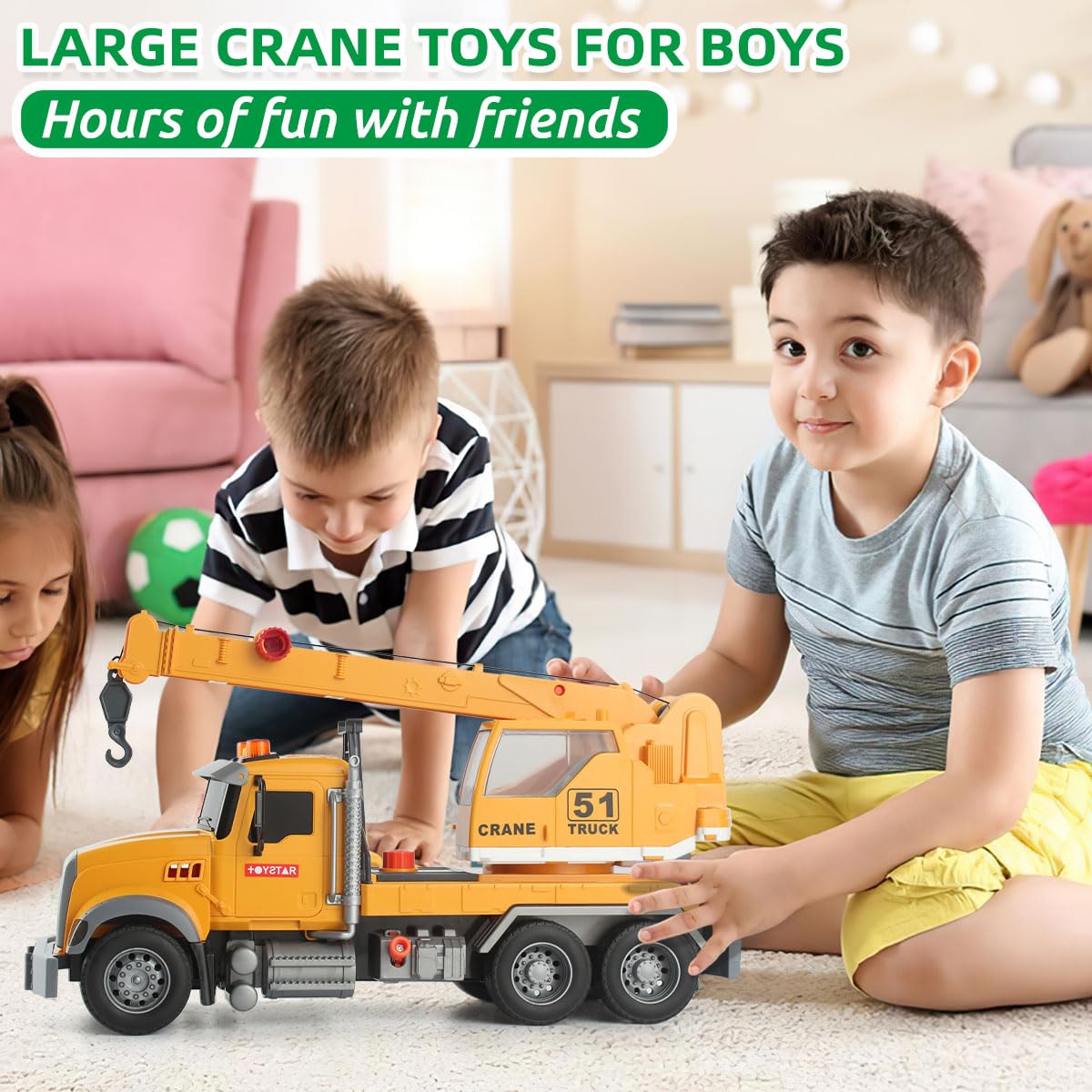 Csdcsd Tow Truck And 2-In-1 Flatbed Truck Playset With Lights & Sounds - Perfect For Boys Aged 3+, Includes Transport Trailers A