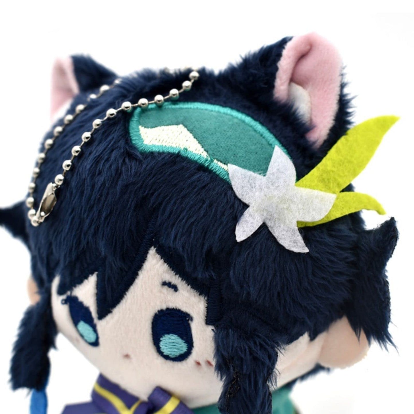 Genshin Impact Plush Toys Venti Zhongli Kazuha Xiao Plush Toy, Keychain Anime Figure Soft Stuffed Gift For Game Fans(Venti)