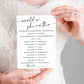 Wedding Shower Games Cards, Would She Rather Bridal Shower Game For 25 Guests, Engagement Party Wedding Games For Guests, Minima