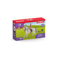 Schleich Horse Club Lipizzaner Mare Horse And Rider Figurine Playset - Realistic Rider And Horse With Feed Bucket, Saddle, And More, Playtime Fun For Boys And Girls, Gift For Kids Age 5+